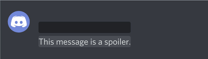 Discord spoiler tag