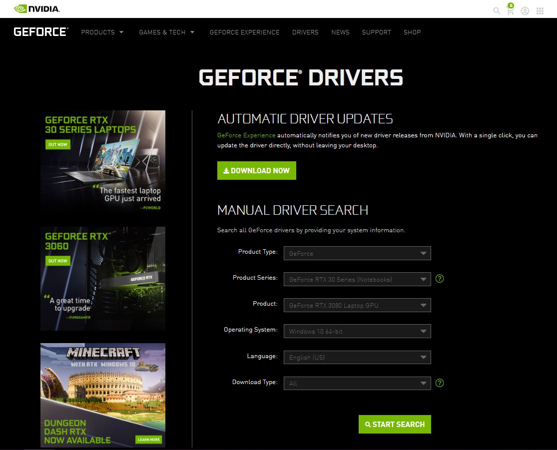 Nvidia Drivers