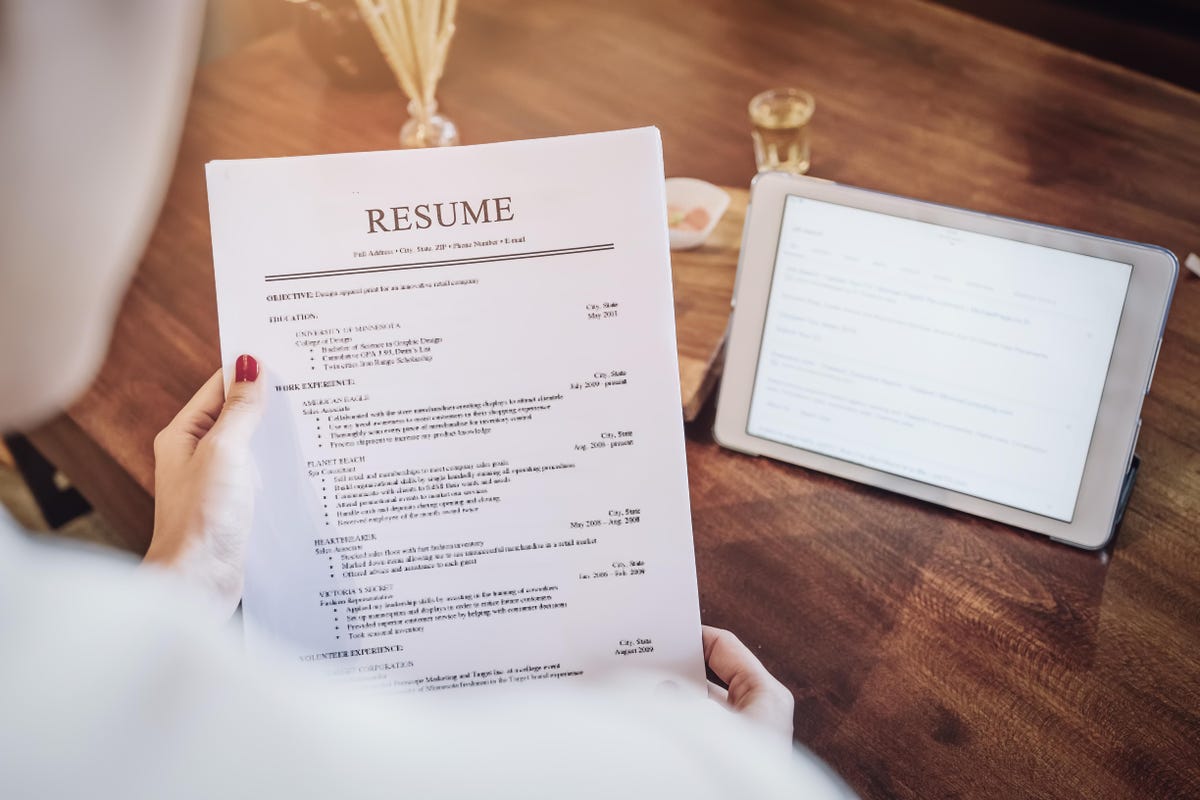 Resume writing